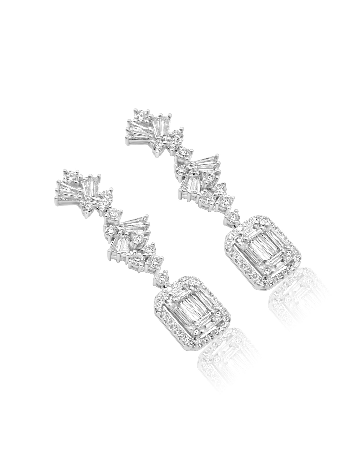 Diamond Drop Earrings