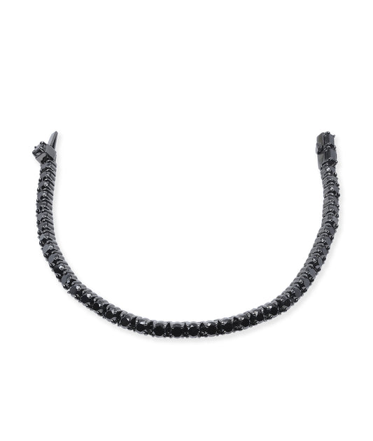 Riviera Black Diamond Tennis Bracelet