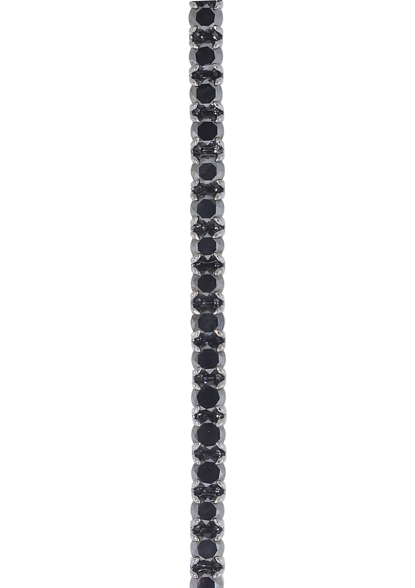 Riviera Black Diamond Tennis Bracelet