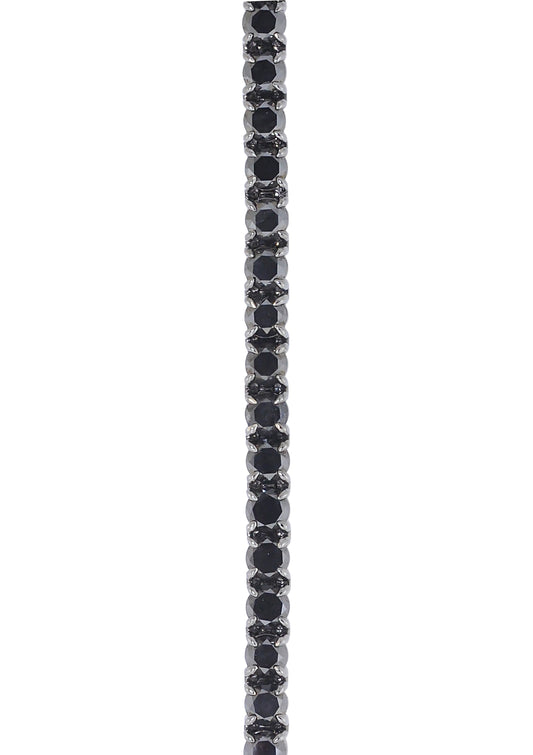 Riviera Black Diamond Tennis Bracelet