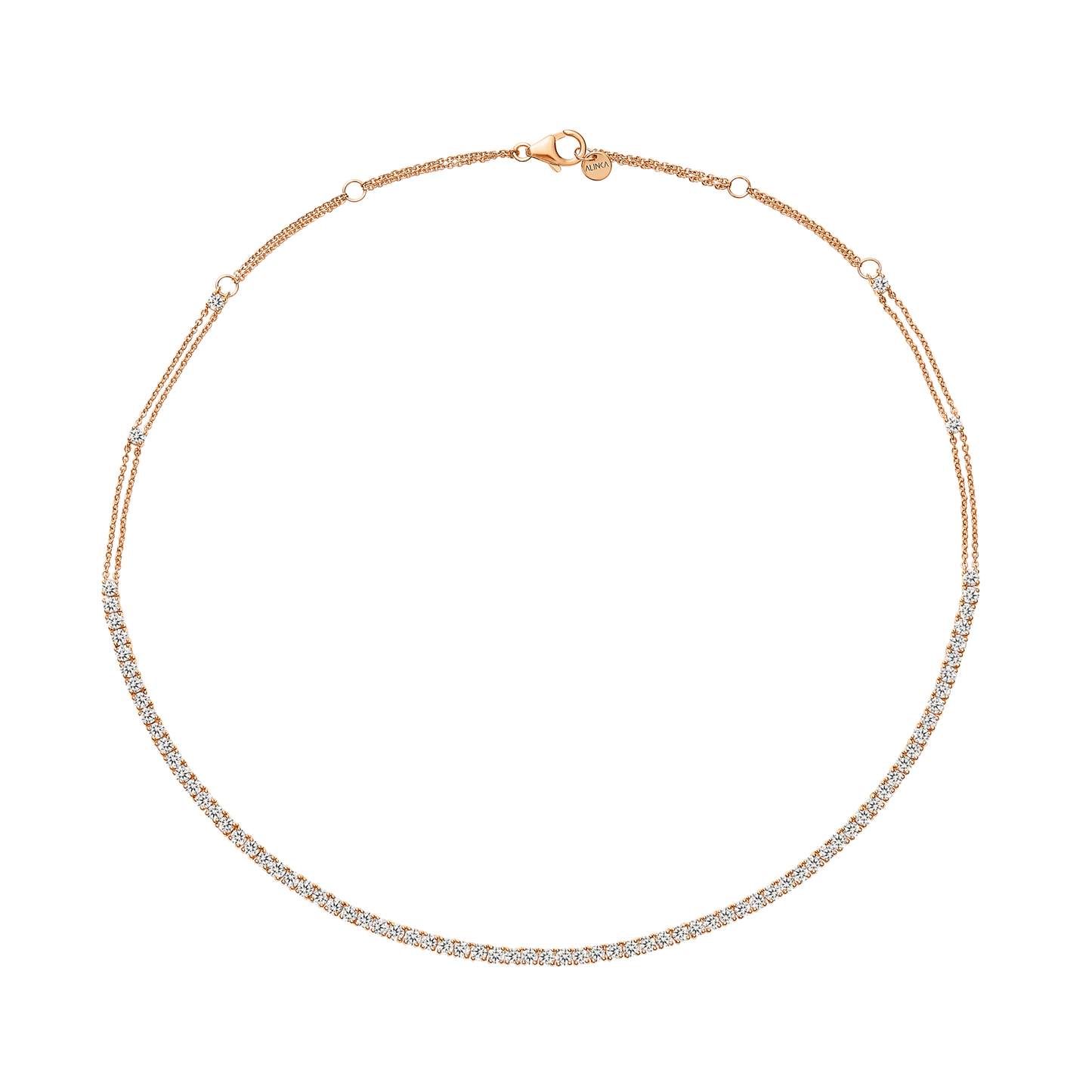 Riviera Diamond Tennis Necklace