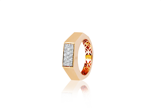 Gold and Diamond Ring