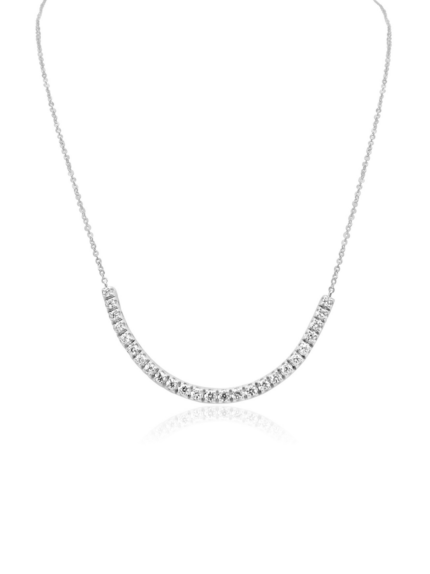 White Gold Diamond Necklace