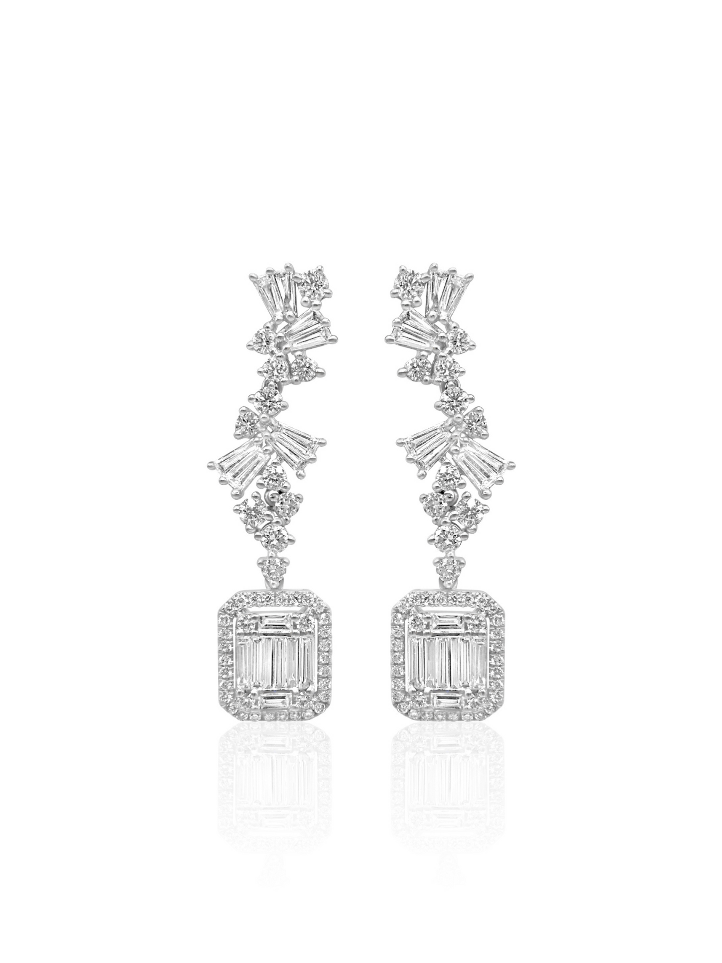 Diamond Drop Earrings