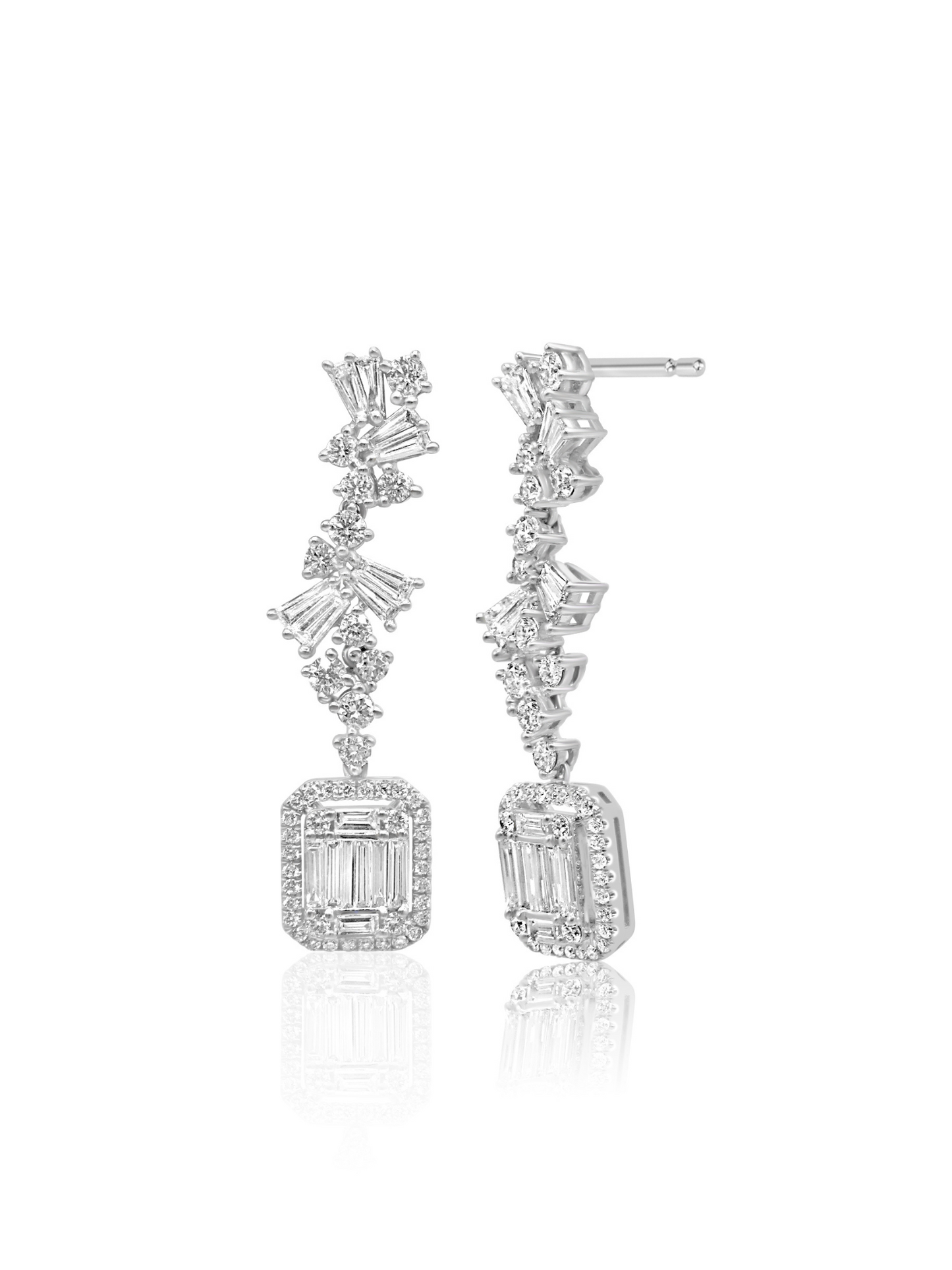 Diamond Drop Earrings