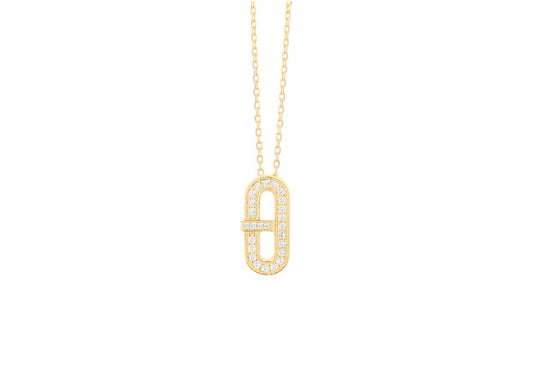 Gold and Diamond Pendant