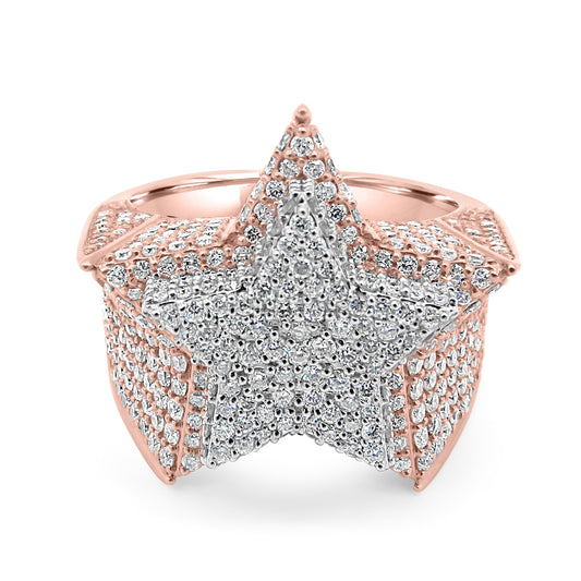 Diamond Star Ring