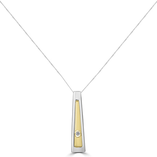 Gold long Pendant