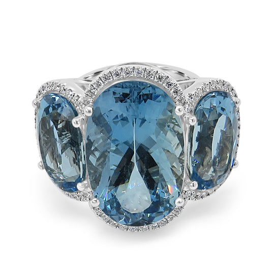 Brazilian Aquamarine Ring