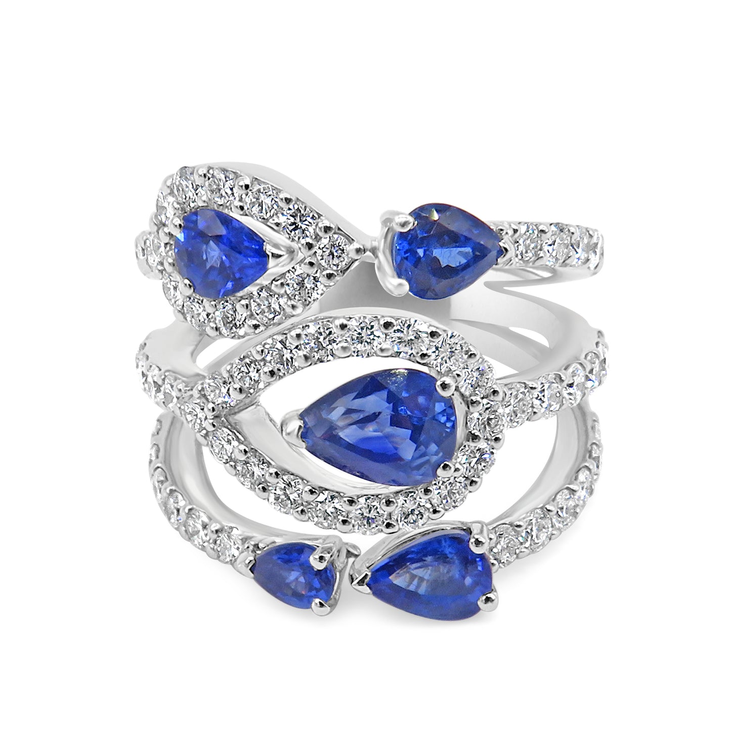 Diamond and Sapphire Ring