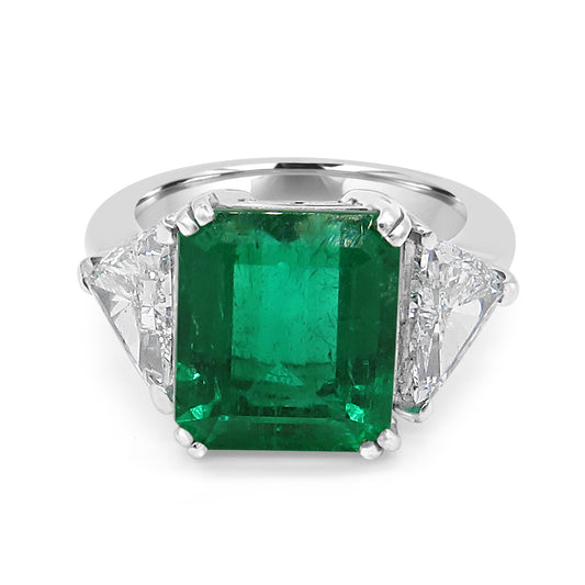 Magnificent Colombian Emerald Ring