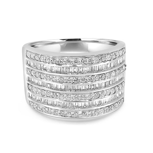 White Gold Diamond Ring