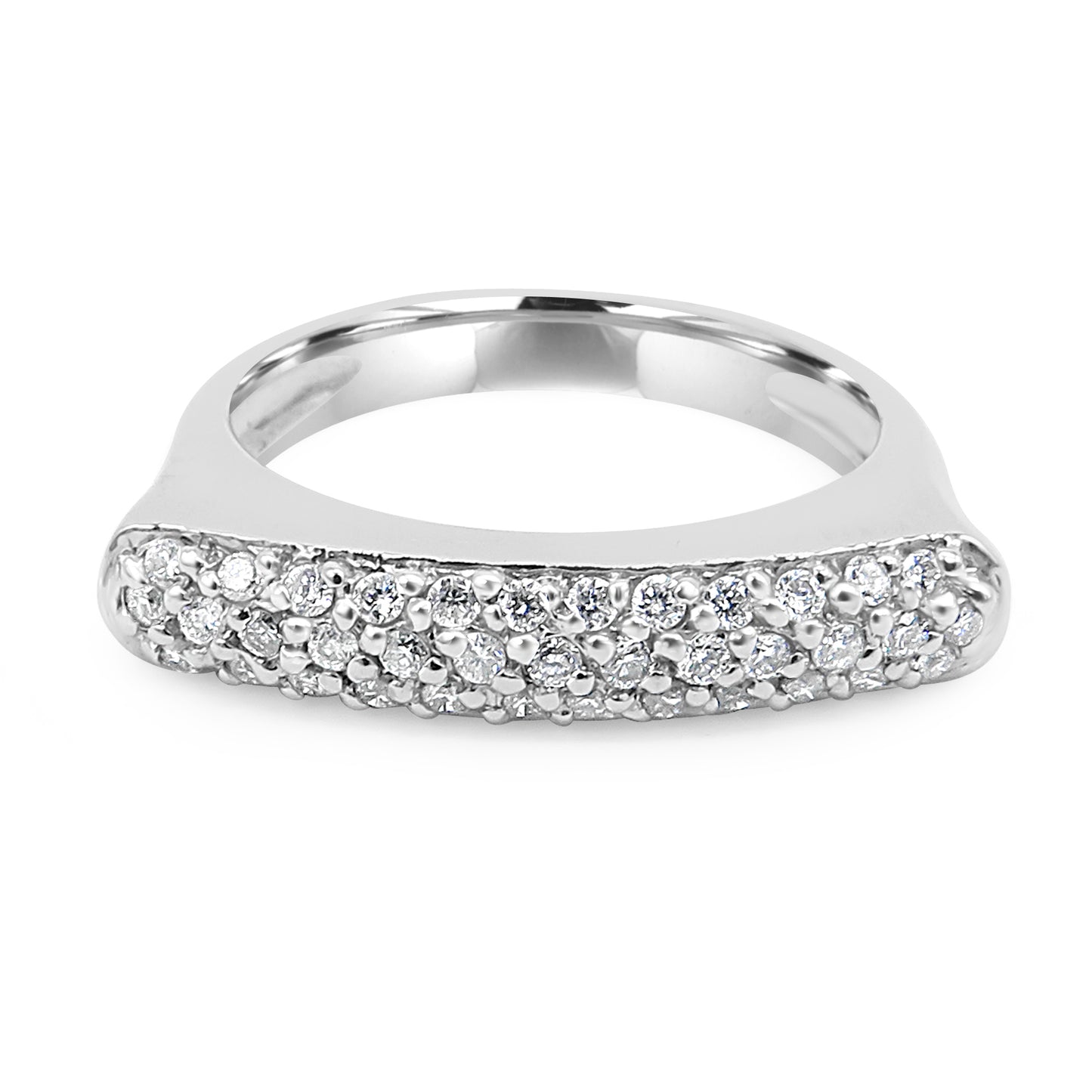 White Gold Diamond Ring