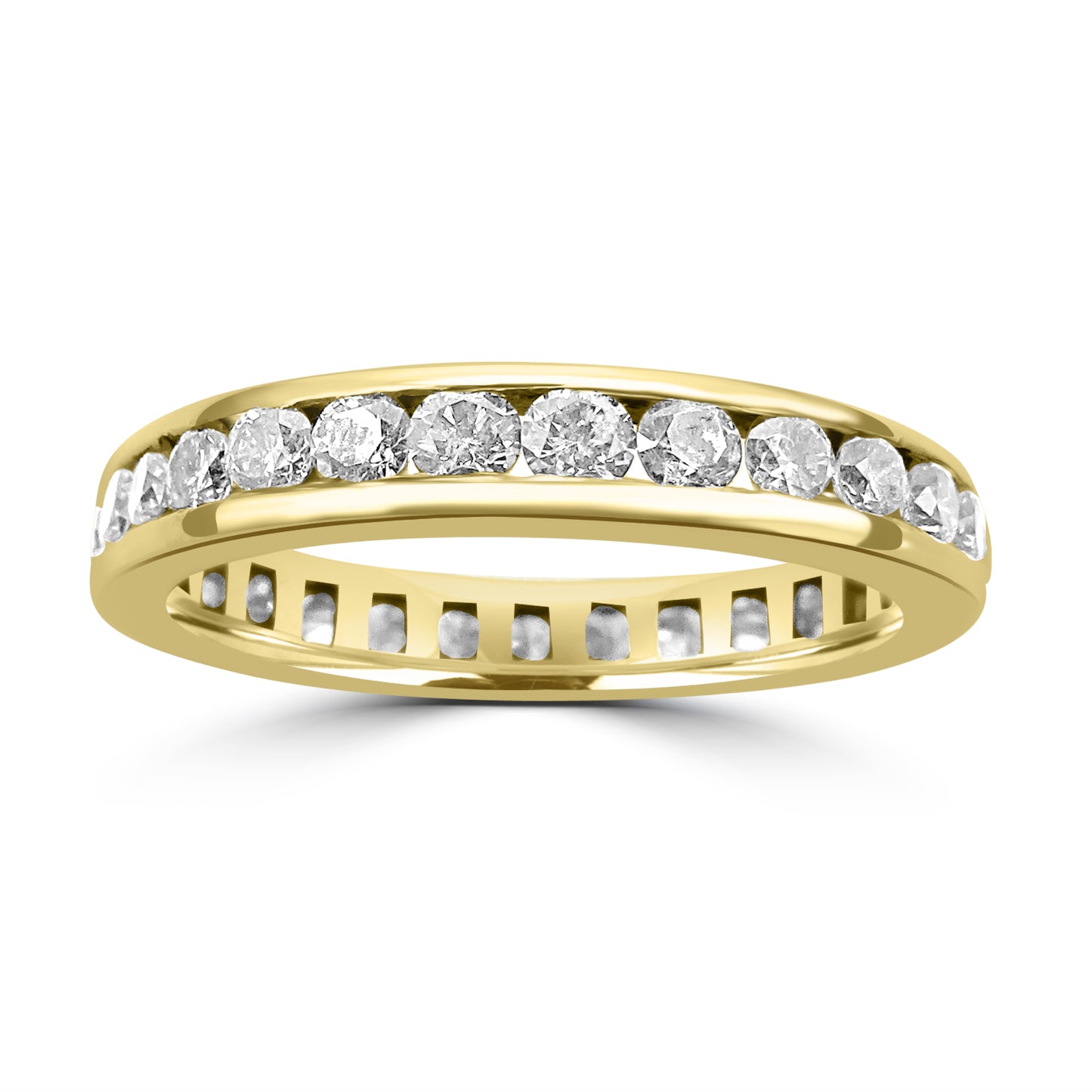 Yellow Gold Diamond Eternity Ring