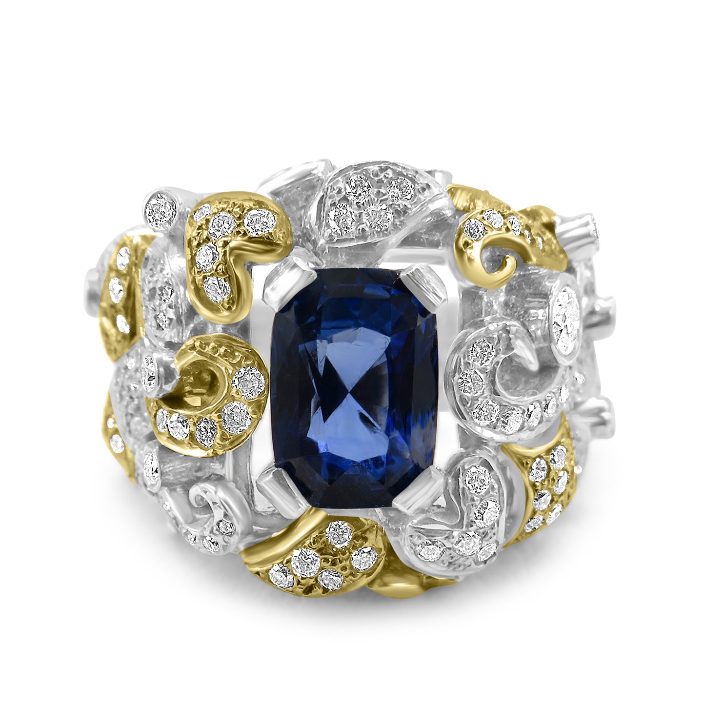 Exceptional Sapphire and Diamond Ring