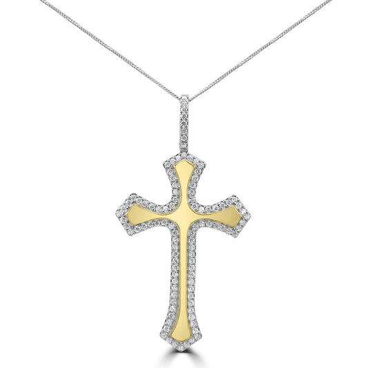 Gold Cross Pendant