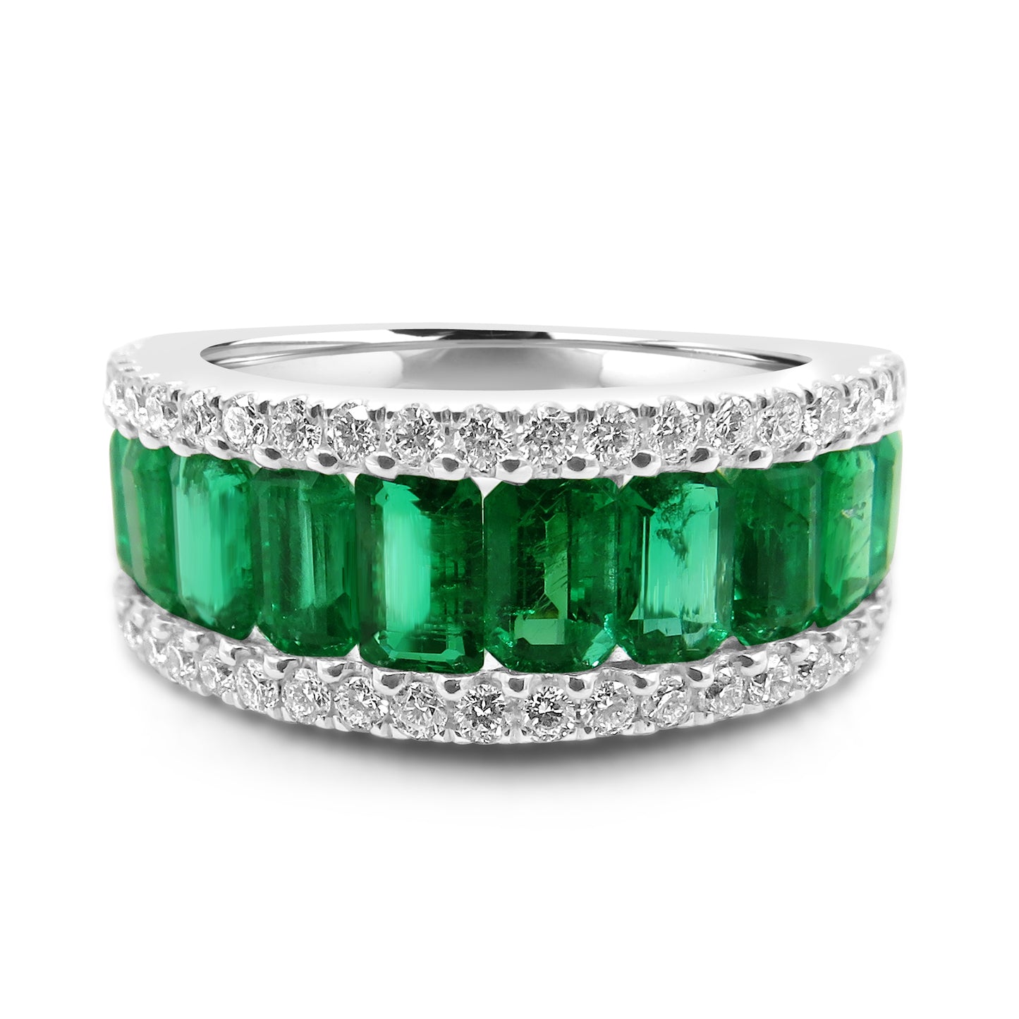 Colombian Emerald and Diamond Ring