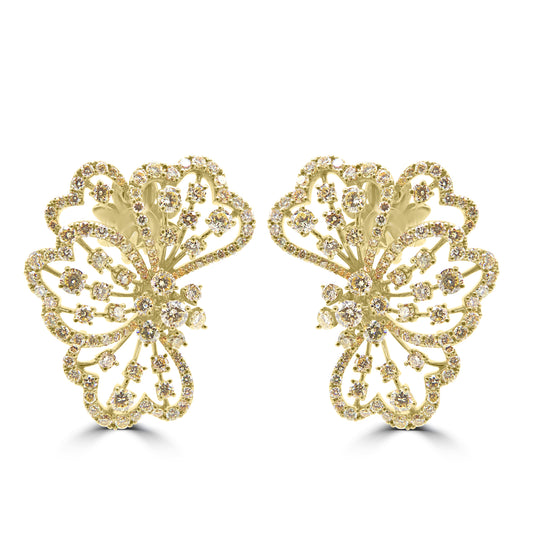 Gold and Diamond Bellissima Earrings