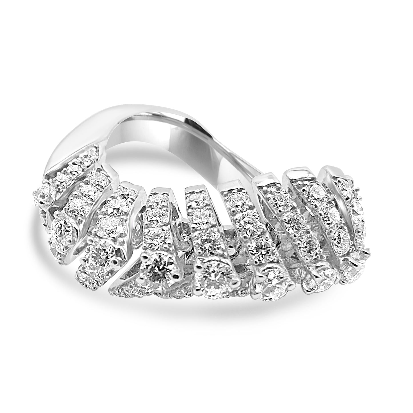 White Gold and Diamond Ring